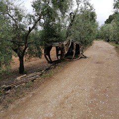 auto rubata recuperata