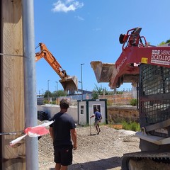 Cantiere al Liceo Nuzzi