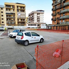 Iniziati i lavori in Largo Ceruti, con via Tintoretto chiusa al traffico