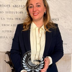 Maria Emilia Laforgia premiata a Roma presso il Senato della Repubblica