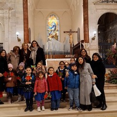 la Cattedrale di Andria con gli alunni dell'Imbriani-Salvemini