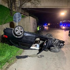 incidente stradale via Corato