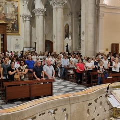 processione notturna per il trasferimento del simulacro della Madonna dei Miracoli