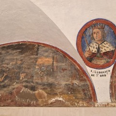 chiostro affrescato del convento di Santa Maria Vetere