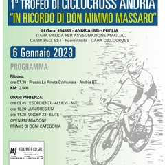 Ciclocross Andria in ricordo Don Mimmo Massaro locandina