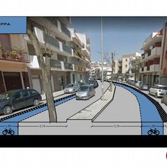 render della Ciclopolitana per Andria