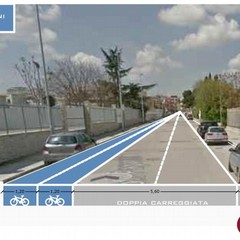 render della Ciclopolitana per Andria