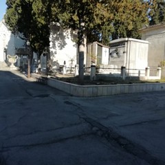 Il luogo del Cimitero di Andria in cui ci sarà la tomba della piccola Graziella Mansi