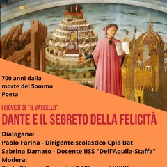 Comunicato stampa Dante e il segreto della felicit