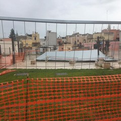 Transenne e aree interdette alla circolazione in Largo Grotte