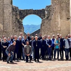 il clero della Diocesi di Andria in visita all'Abbazia del Goleto