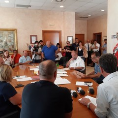 conferenza stampa sindaco di Barletta