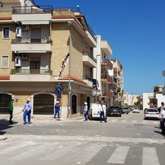 Cavi della luce divelti a causa di un camion in via Milite Ignoto