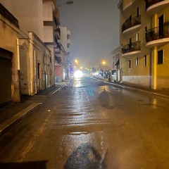 Incrocio via Don Lotti con viale Ausonia al buio