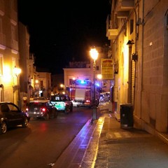 Principio di incendio in via Fornaci