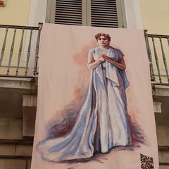 "L'arte nel vento": mostra diffusa sui balconi di via Regina Margherita