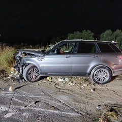 Schianto nella notte sull'Andria Canosa