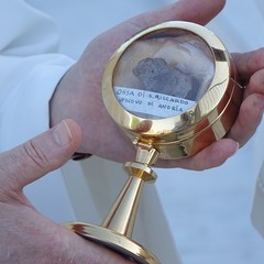 Processione in onore del Santo al quale è dedicata la parrocchia San Riccardo  di Andria