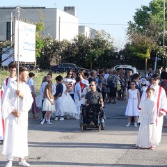 Processione in onore del Santo al quale è dedicata la parrocchia San Riccardo  di Andria