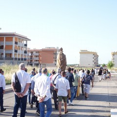 Processione in onore del Santo al quale è dedicata la parrocchia San Riccardo  di Andria