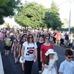 Processione in onore del Santo al quale è dedicata la parrocchia San Riccardo  di Andria