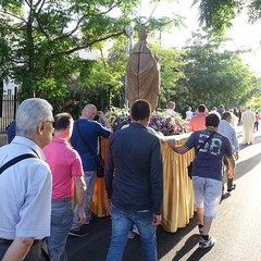 Processione in onore del Santo al quale è dedicata la parrocchia San Riccardo  di Andria