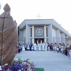 Processione in onore del Santo al quale è dedicata la parrocchia San Riccardo  di Andria