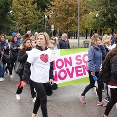 Andria si è tinta di Rosa per dire tutti insieme «No alla violenza sulle donne»