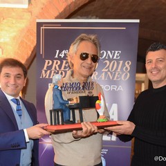 Ad Andrea Bocelli il Premio Mediterraneo 2018