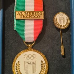 Palma d’Oro del CONI al prof. Giuseppe Coratella