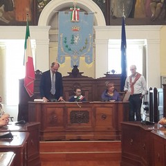 Erasmus Plus a Palazzo di Citt delegazione scolastica straniera guidata dalla Verdi Cafaro