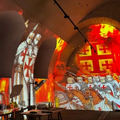 Exploring Federico Frame video mapping Mostra immersiva