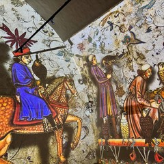 Exploring Federico Frame video mapping Mostra immersiva