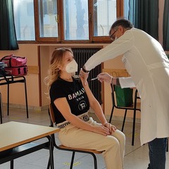 docenti vaccinati al liceo Classico "Troia" di Andria