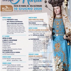 Programma Madonna Altomare
