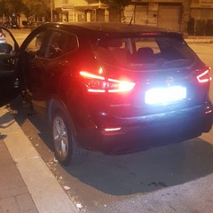 Tentativo di furto di una Nissan Qashqai