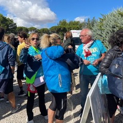 a Castel del Monte per "Fitwalking for Ail 2024"