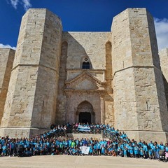 a Castel del Monte per "Fitwalking for Ail 2024"