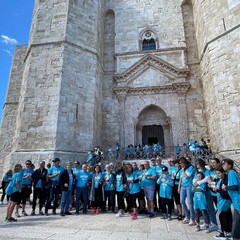 a Castel del Monte per "Fitwalking for Ail 2024"