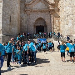 a Castel del Monte per "Fitwalking for Ail 2024"