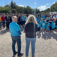 a Castel del Monte per "Fitwalking for Ail 2024"