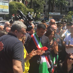 foto Emiliano targa incidente ferroviario luglio