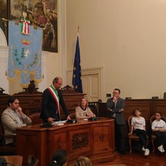 I coristi della scuola elementare “Riccardo Cotugno”