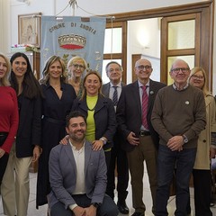 foto di gruppo evento di presentazione laboratori di bellezza andria