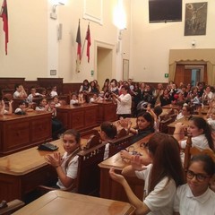 I coristi della scuola elementare “Riccardo Cotugno”