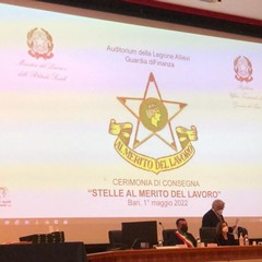 foto Stella al Merito del lavoro premiato ling andriese Vincenzo De Vita Stelle al merito premiati in