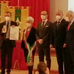 foto Stella al Merito del lavoro premiato ling andriese Vincenzo De Vita Stelle al merito premiati in