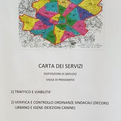 Foto vigile di prossimit Carta Servizi