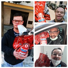 Uova pasquali al centro Zenith, dalla Croce Rossa e all' associazione Onda d'urto