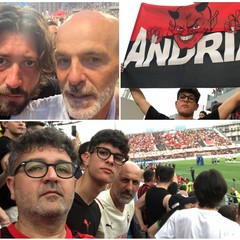 Anche da Andria a Reggio Emilia per festeggiare il Milan